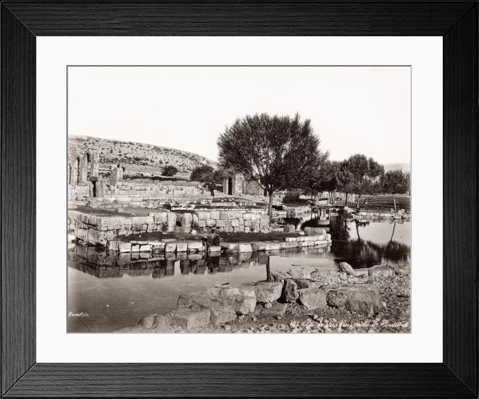 Framed Print : Source of the Barada River at Baalbek, Baalbec, Lebanon Framed Print : Source of the Barada River at Baalbek, Baalbec, Lebanon