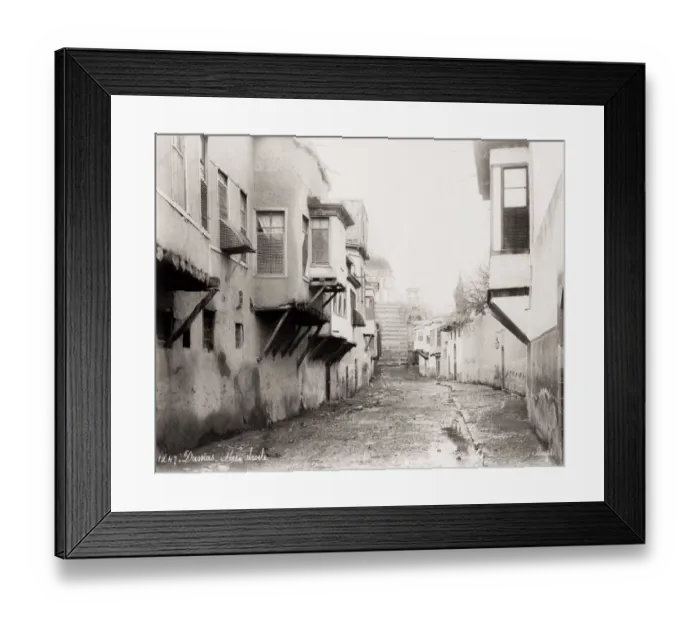 Framed Print : Rue Droite, Straight Street, Damascus, Syria Framed Print : Rue Droite, Straight Street, Damascus, Syria