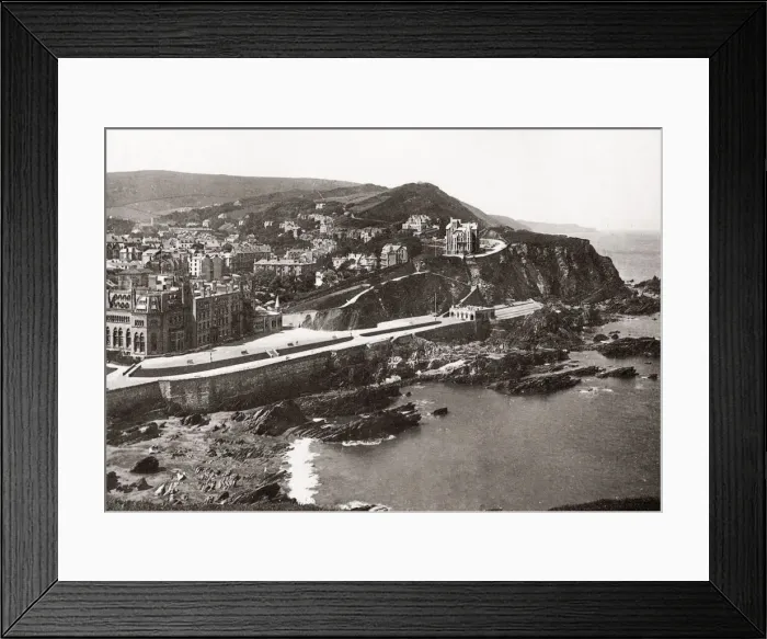 Framed Print : Ilfracombe from Capstone, looking west, Devon Framed Print : Ilfracombe from Capstone, looking west, Devon