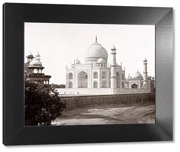 Taj Mahal, Agra, India, 1860s
