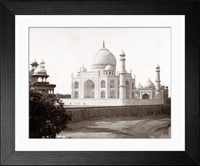 Framed Print : Taj Mahal, Agra, India, 1860s Framed Print : Taj Mahal, Agra, India, 1860s