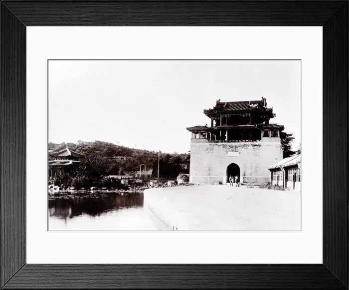Framed Print : Palace entrance gate, Peking, Beijing, China, c. 1900 Framed Print : Palace entrance gate, Peking, Beijing, China, c. 1900