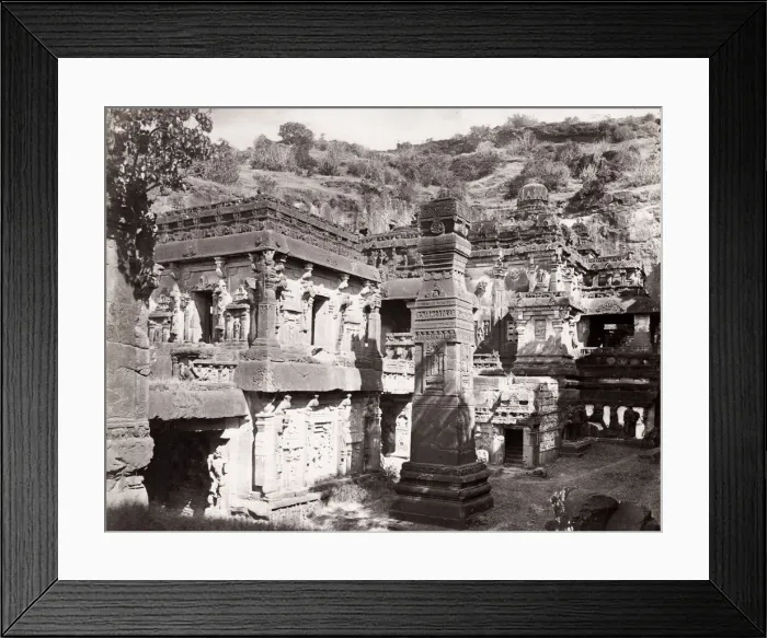Framed Print : Ellora Caves, India Framed Print : Ellora Caves, India