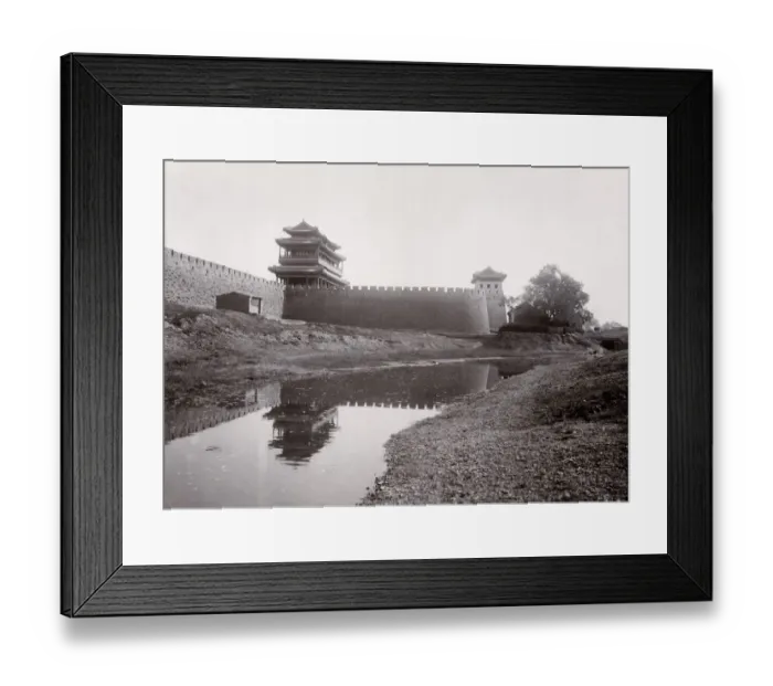 Framed Print : City walls, Peking, Beijing, China, c. 1900 Framed Print : City walls, Peking, Beijing, China, c. 1900