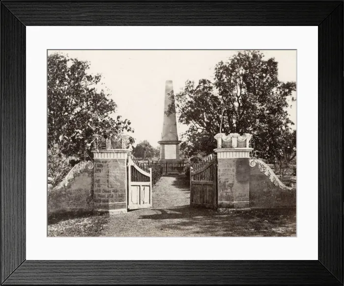 Framed Print : Sir Henry Havelock memorial, Lucknow, India Framed Print : Sir Henry Havelock memorial, Lucknow, India