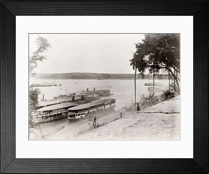 Framed Print : 3rd Anglo Burmese War, steamer Irrawaddy River Framed Print : 3rd Anglo Burmese War, steamer Irrawaddy River