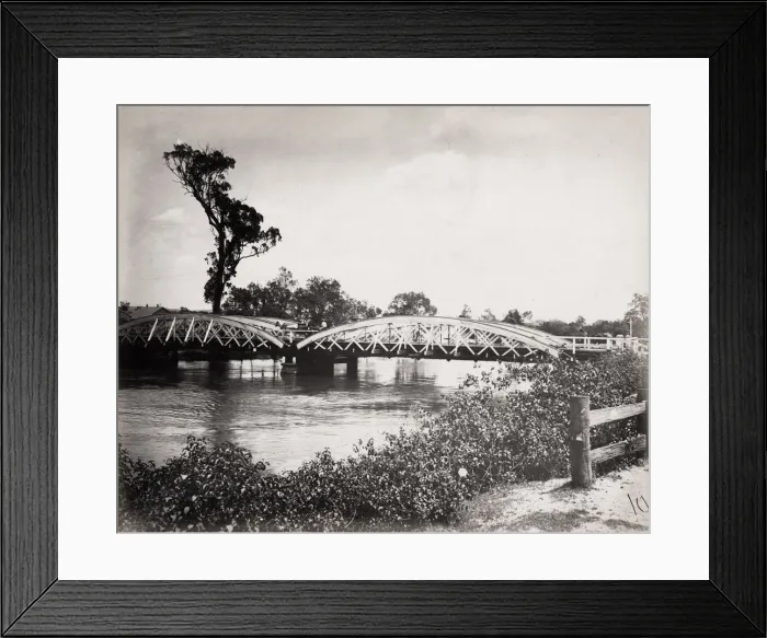 Framed Print : Old Breakfast Creek bridge, Queensland, Australia Framed Print : Old Breakfast Creek bridge, Queensland, Australia