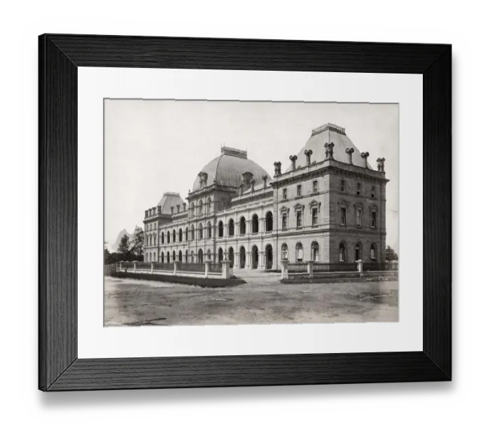 Framed Print : Parliament buildings, Brisbane, New South Wales, Australia Framed Print : Parliament buildings, Brisbane, New South Wales, Australia