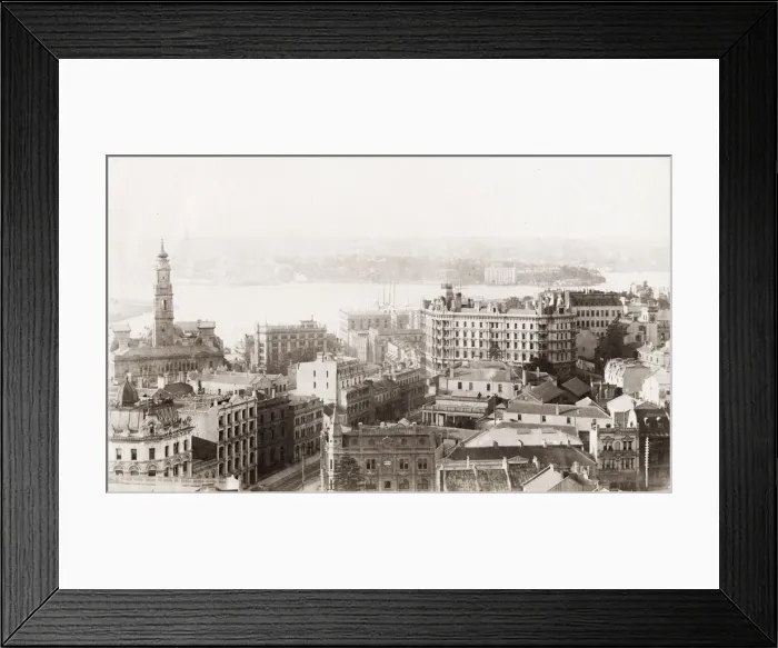 Framed Print : Harbour view, Sydney, New South Wales, Australia Framed Print : Harbour view, Sydney, New South Wales, Australia