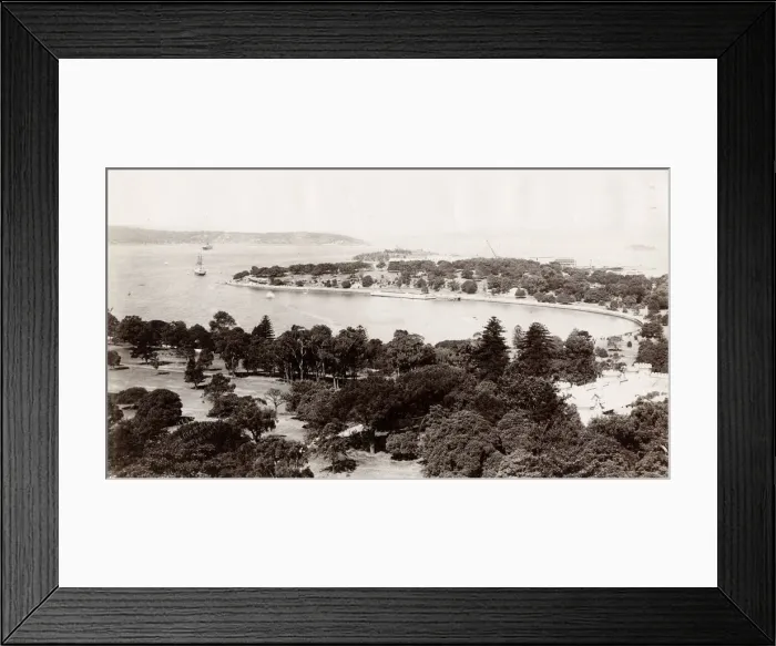 Framed Print : Farm Cove and Garden Island, Sydney, Australia Framed Print : Farm Cove and Garden Island, Sydney, Australia