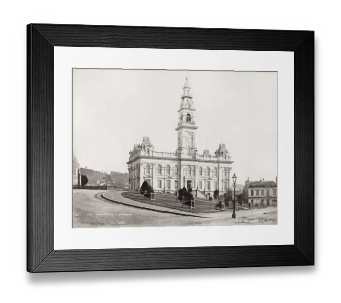 Framed Print : Town Hall, Dunedin, New Zealand Framed Print : Town Hall, Dunedin, New Zealand