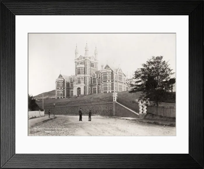 Framed Print : New high School Dunedin, New Zealand Framed Print : New high School Dunedin, New Zealand
