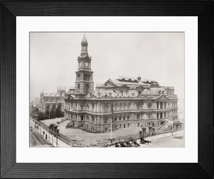 Framed Print : Town Hall, Sydney, New South Wales, Australia Framed Print : Town Hall, Sydney, New South Wales, Australia