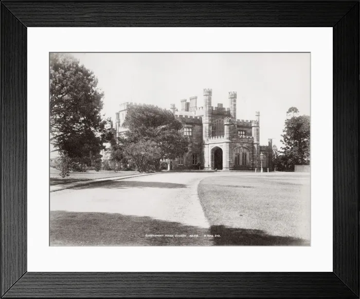 Framed Print : Government House, Sydney, New South Wales, Australia Framed Print : Government House, Sydney, New South Wales, Australia