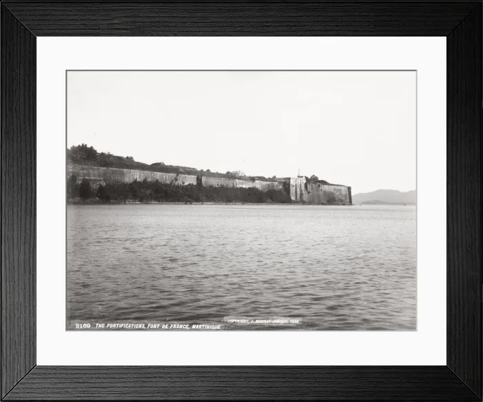 Framed Print : Fortifications, Fort de France, Martinique Framed Print : Fortifications, Fort de France, Martinique