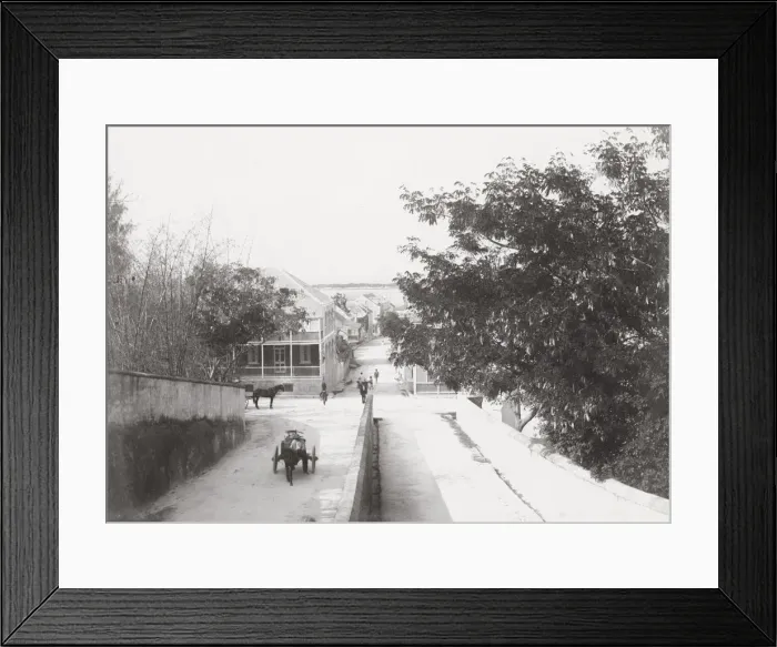 Framed Print : Street is Nassau, Bahamas Framed Print : Street is Nassau, Bahamas