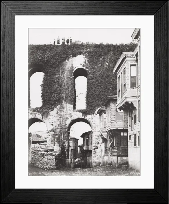 Framed Print : The Aqueduct of Valens, Constantinople, Istanbul, Turkey Framed Print : The Aqueduct of Valens, Constantinople, Istanbul, Turkey