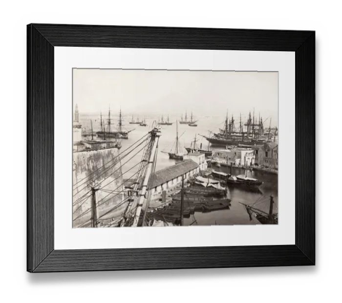 Framed Print : Military naval arsenal, Napoli, Naples, Italy Framed Print : Military naval arsenal, Napoli, Naples, Italy