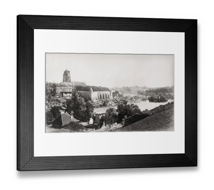 Framed Print : Panoramic view of Bern, Berne, Switzerland Framed Print : Panoramic view of Bern, Berne, Switzerland