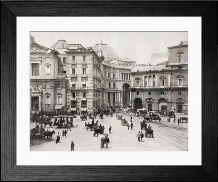 Framed Print : San Ferdinando, Naples, Italy Galleria Umberto Framed Print : San Ferdinando, Naples, Italy Galleria Umberto