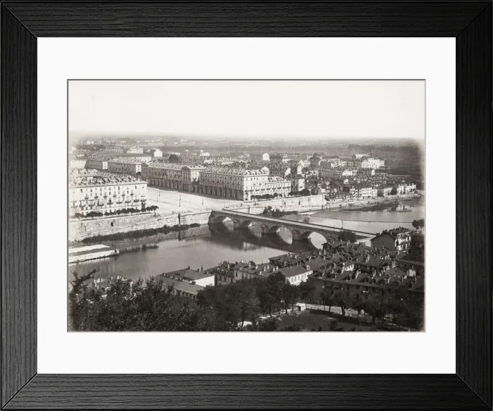 Framed Print : Torino, Turin, Italy, taken across the River Po Framed Print : Torino, Turin, Italy, taken across the River Po