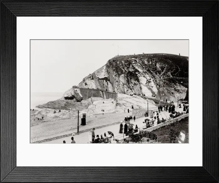 Framed Print : Capstone Parade, Ilfracombe, Devon, England Framed Print : Capstone Parade, Ilfracombe, Devon, England