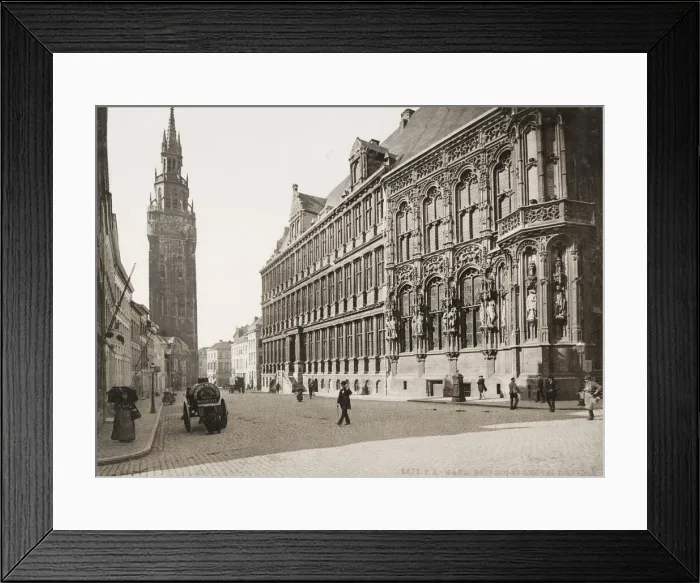 Framed Print : Belfry of Ghent, Gand, Belgium Framed Print : Belfry of Ghent, Gand, Belgium