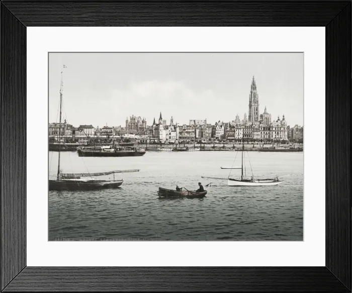 Framed Print : Antwerp; port city on Belgiums River Scheldt Framed Print : Antwerp; port city on Belgiums River Scheldt