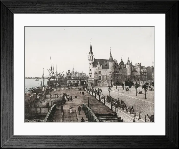 Framed Print : Antwerp; port city on Belgiums River Scheldt Framed Print : Antwerp; port city on Belgiums River Scheldt