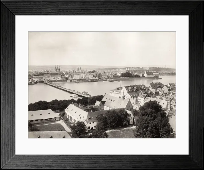 Framed Print : Germany, city of Koblenz, River Rhine Framed Print : Germany, city of Koblenz, River Rhine