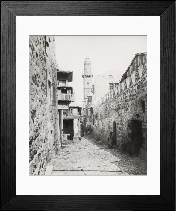 Framed Print : Via Dolorosa, Jerusalem, Palestine, modern Israel Framed Print : Via Dolorosa, Jerusalem, Palestine, modern Israel
