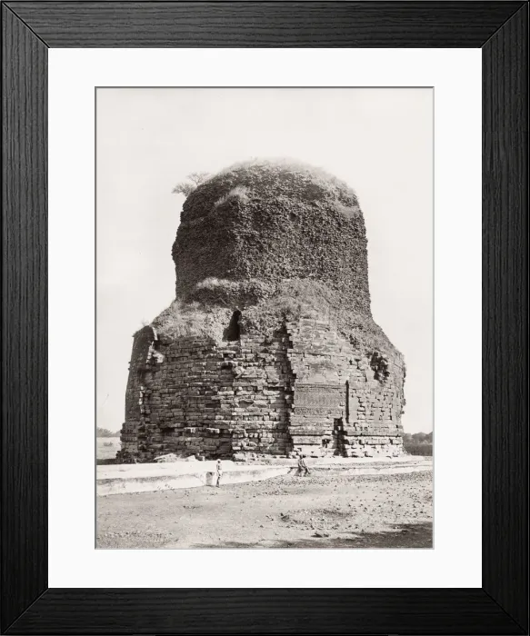 Framed Print : Brick Tower at Sarnath, near Varanasi, India Framed Print : Brick Tower at Sarnath, near Varanasi, India