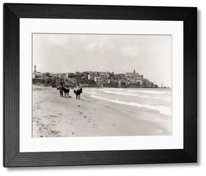 Framed Print : View of Jaffa, Tel Aviv in modern Israel Framed Print : View of Jaffa, Tel Aviv in modern Israel