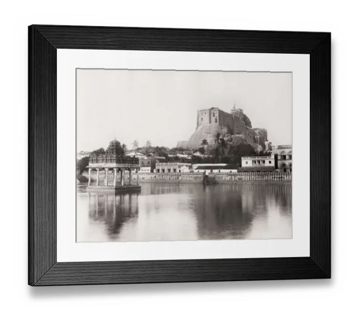 Framed Print : Rock Fort, Trichinopoly, Tiruchirappalli Framed Print : Rock Fort, Trichinopoly, Tiruchirappalli