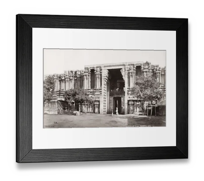 Framed Print : Trichinopoly, Sriringam, Tiruchirappalli, India Framed Print : Trichinopoly, Sriringam, Tiruchirappalli, India