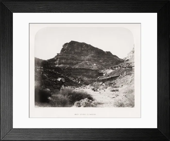 Framed Print : Sinai - Wady Serabit el Khadim Framed Print : Sinai - Wady Serabit el Khadim