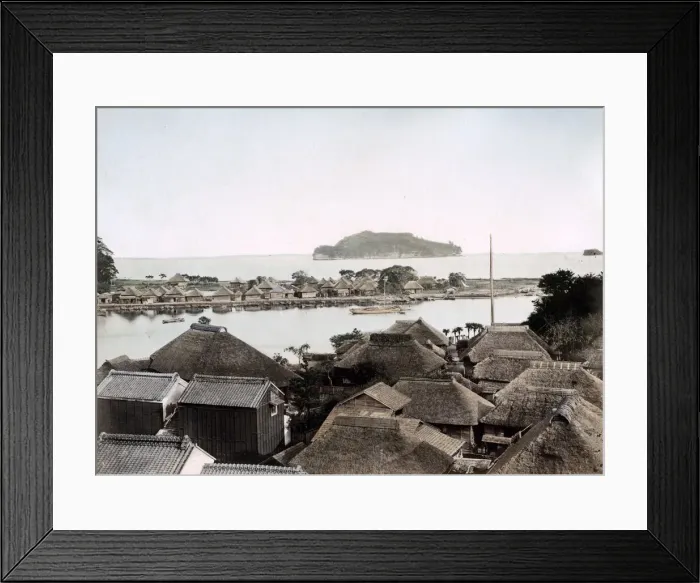 Framed Print : Shore at Nojima, Kanazawa, Japan Framed Print : Shore at Nojima, Kanazawa, Japan