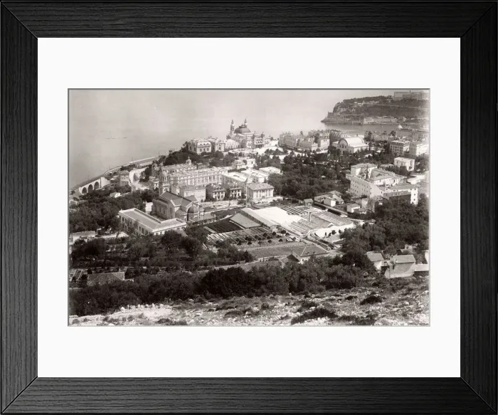 Framed Print : High angle view of Monte Carlo, Monaco Framed Print : High angle view of Monte Carlo, Monaco