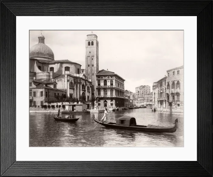 Framed Print : Canal view Venice, Italy, gondola Framed Print : Canal view Venice, Italy, gondola