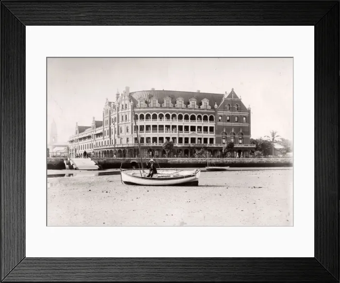 Framed Print : Marine Hotel, Durban, South Africa Framed Print : Marine Hotel, Durban, South Africa
