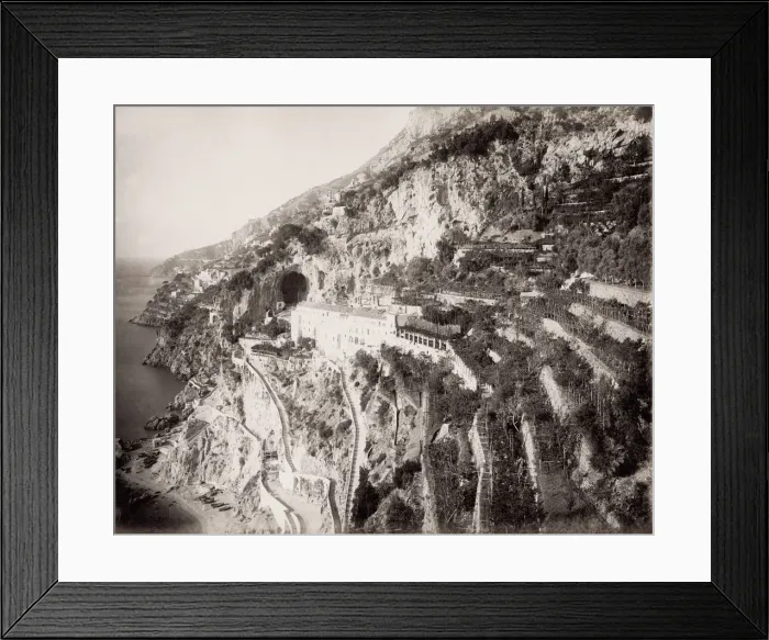 Framed Print : Cappuchin monastery, Amalfi Italy, Sommer studio Framed Print : Cappuchin monastery, Amalfi Italy, Sommer studio