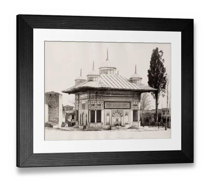 Framed Print : Ornate fountain, Constantinople, Istanbul, Turkey Framed Print : Ornate fountain, Constantinople, Istanbul, Turkey