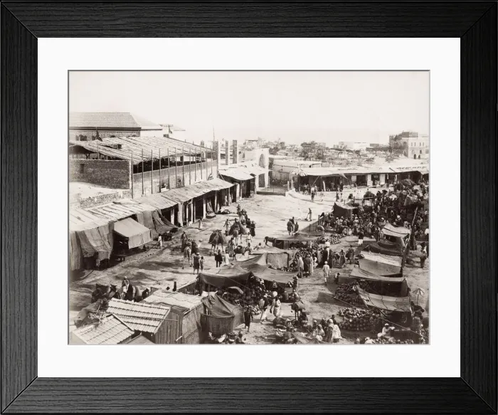 Framed Print : Marketplace, street market, Jaffa, Palestine, Tel Aviv, modern Israel