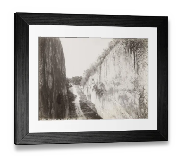 Framed Print : View from The Queens Staircase, Nassau, Bahamas Framed Print : View from The Queens Staircase, Nassau, Bahamas