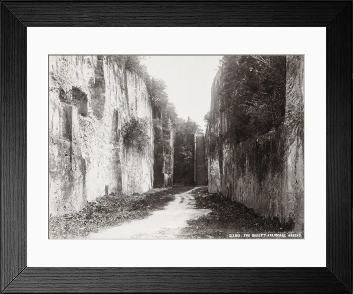 Framed Print : The Queens Staircase, Nassau, Bahamas Framed Print : The Queens Staircase, Nassau, Bahamas