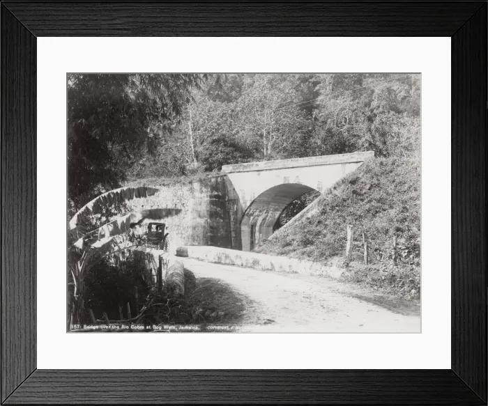 Framed Print : Bridge over River Cobre, Bog Walk, Jamaica, West Indies Framed Print : Bridge over River Cobre, Bog Walk, Jamaica, West Indies