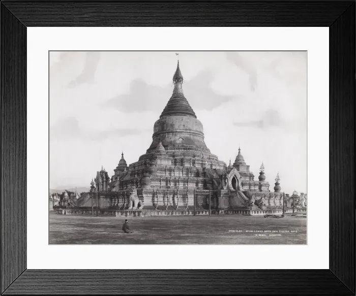 Framed Print : Maha Lawka Maya Zain Pagoda Mandalay, Burma Framed Print : Maha Lawka Maya Zain Pagoda Mandalay, Burma