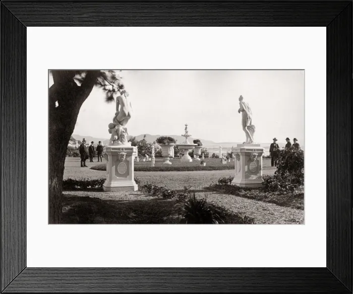 Framed Print : Main Drive, Sutro Heights, San Francisco, California, 1886 Framed Print : Main Drive, Sutro Heights, San Francisco, California, 1886