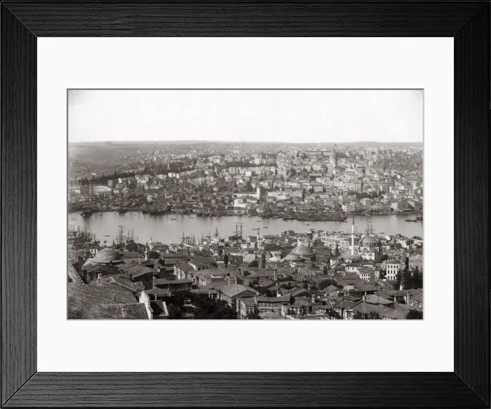 Framed Print : Constantinople (Istanbul), Bosphorous, Turkey. c. 1890 Framed Print : Constantinople (Istanbul), Bosphorous, Turkey. c. 1890