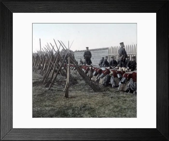Framed Print : Japanese army, infantry weapons, c. 1904 Framed Print : Japanese army, infantry weapons, c. 1904